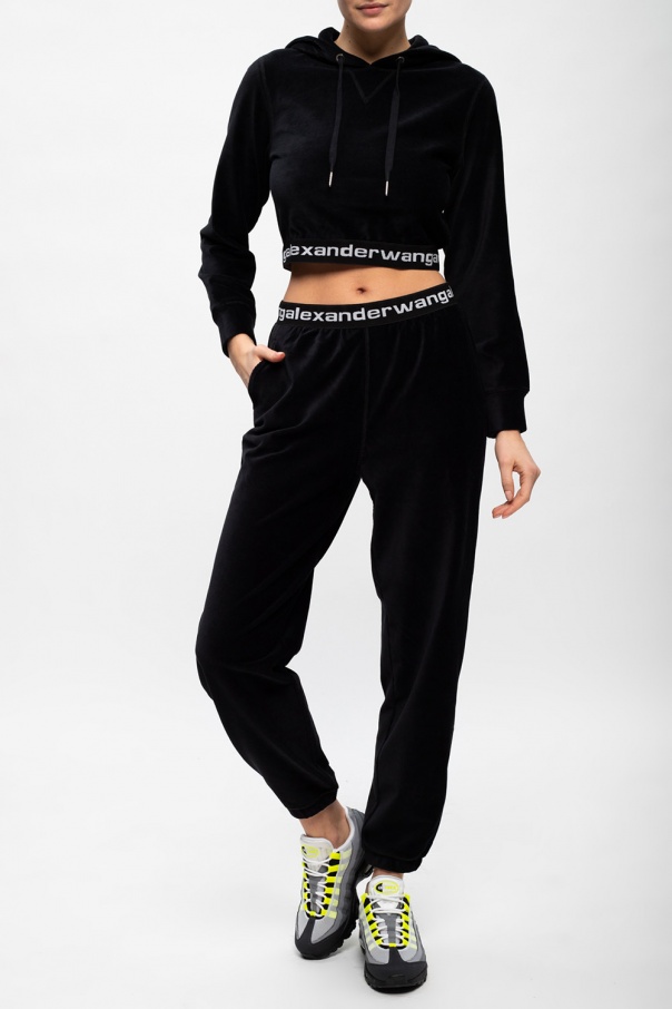 Alexander wang adidas hoodie black hotsell